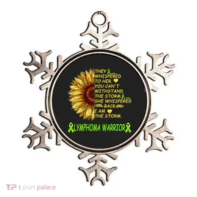 I Am The Storm Lymphoma Warrior Ornament