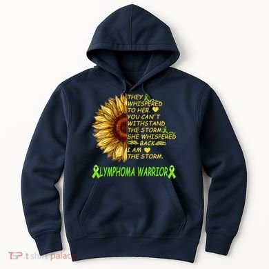 I Am The Storm Lymphoma Warrior Hoodie