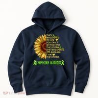 I Am The Storm Lymphoma Warrior Hoodie thumb 0