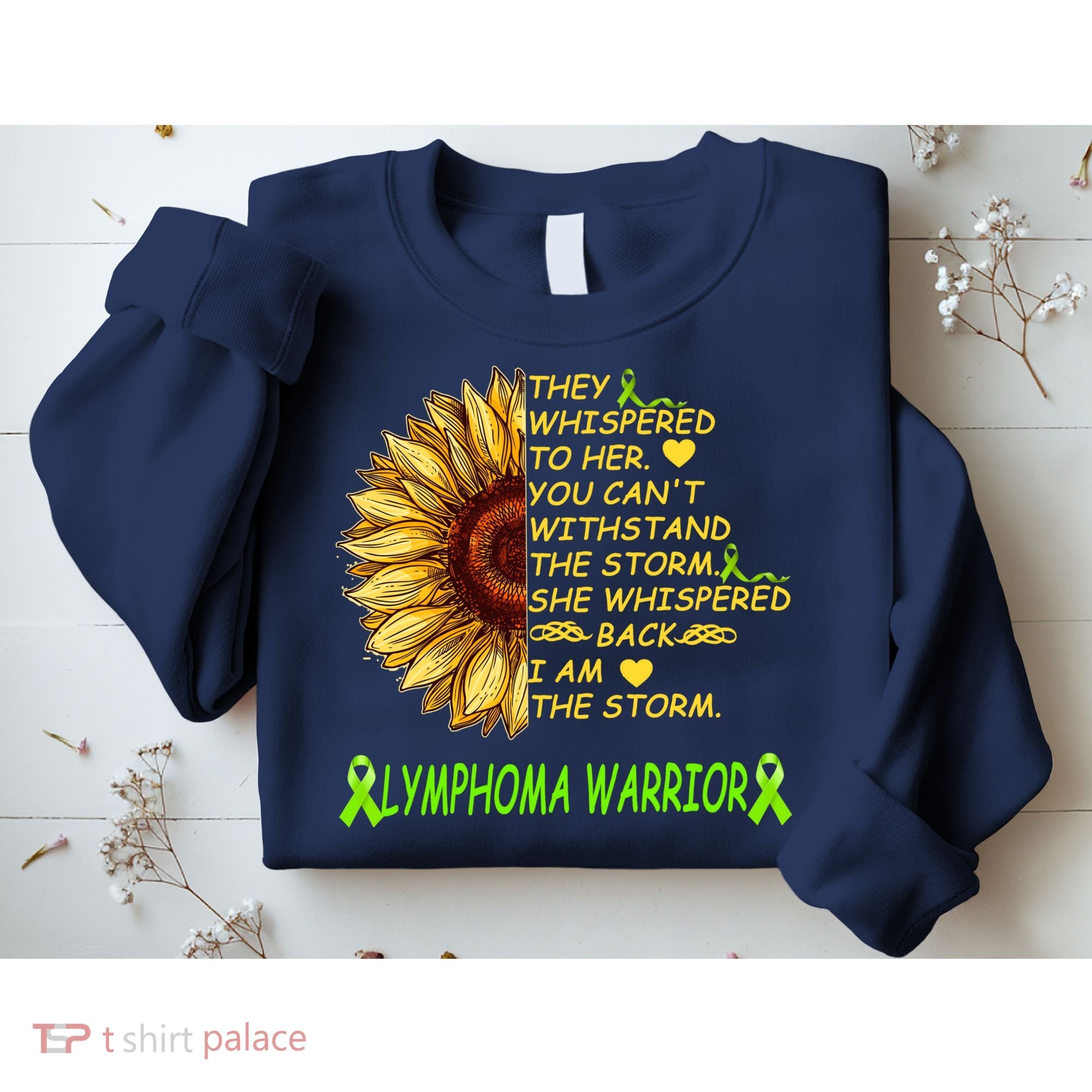 I Am The Storm Lymphoma Warrior Sweatshirt