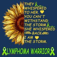 I Am The Storm Lymphoma Warrior Sweatshirt thumb 3
