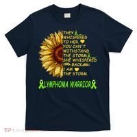 I Am The Storm Lymphoma Warrior T-Shirt thumb 0