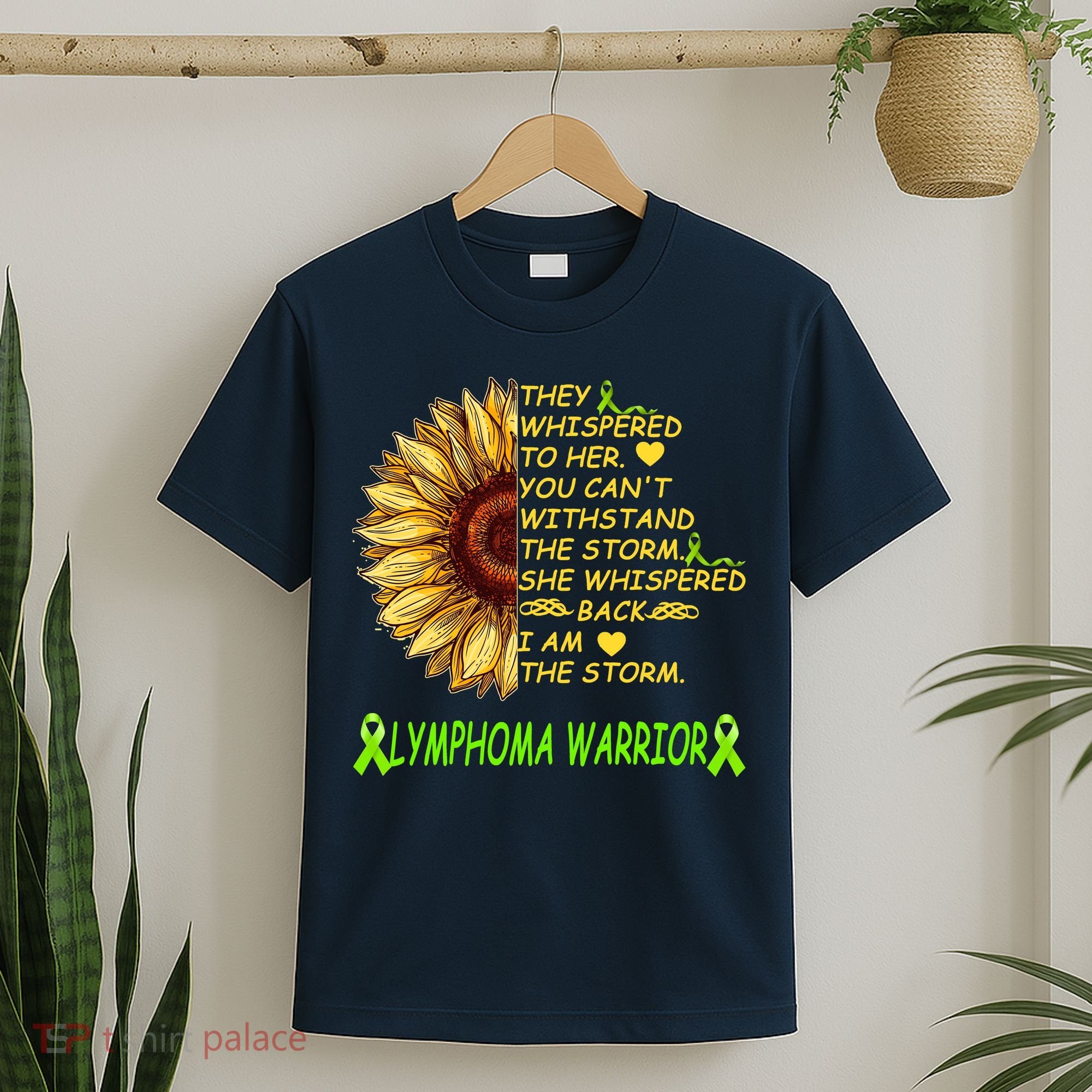 I Am The Storm Lymphoma Warrior T-Shirt