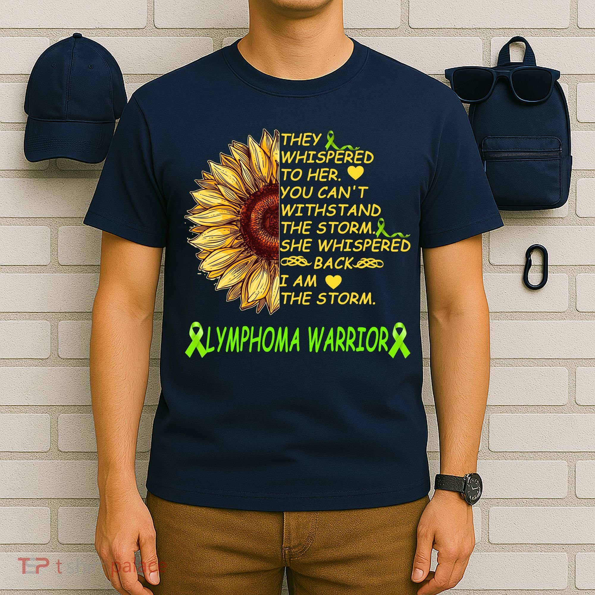 I Am The Storm Lymphoma Warrior T-Shirt