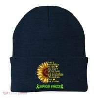 I Am The Storm Lymphoma Warrior Beanie thumb 0