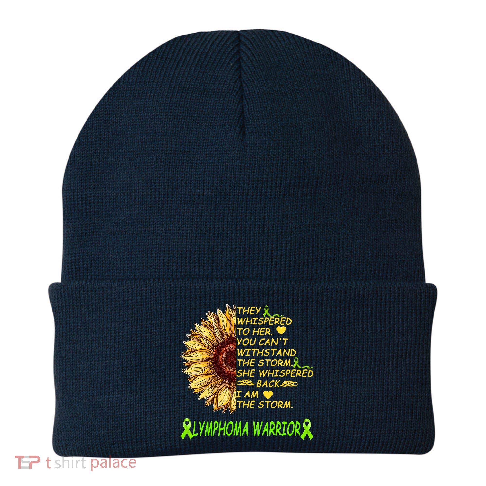 I Am The Storm Lymphoma Warrior Beanie