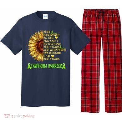 I Am The Storm Lymphoma Warrior Pajama Set