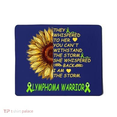I Am The Storm Lymphoma Warrior Mousepad