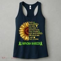 I Am The Storm Lymphoma Warrior Women's Tank Top thumb 3