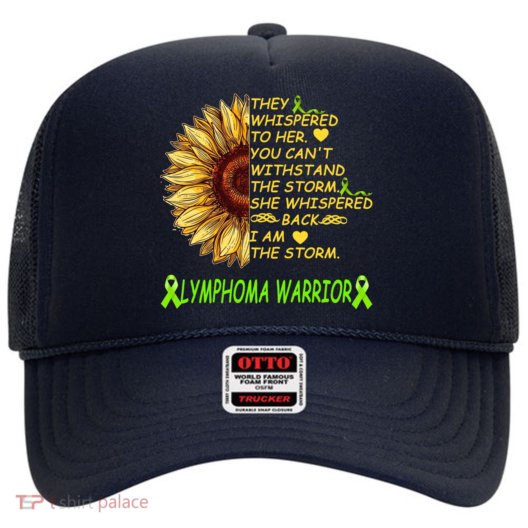 I Am The Storm Lymphoma Warrior Hat