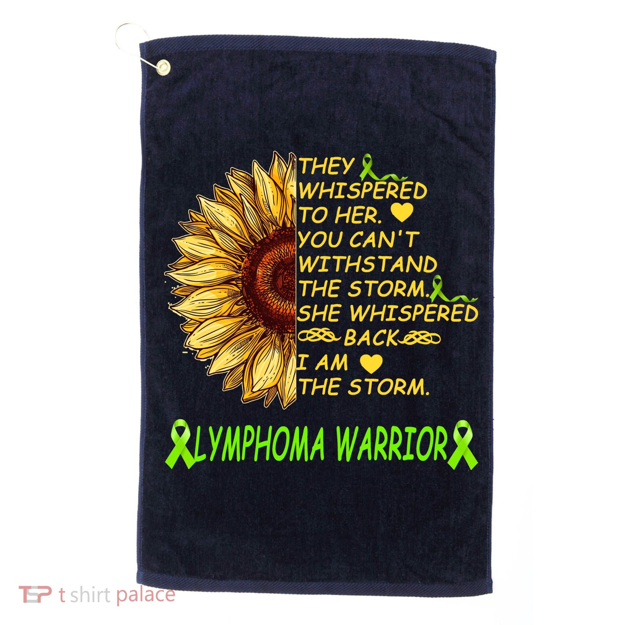 I Am The Storm Lymphoma Warrior Golf Towel