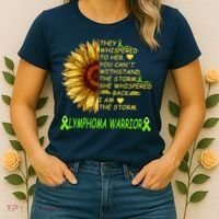 I Am The Storm Lymphoma Warrior Women's T-Shirt thumb 2
