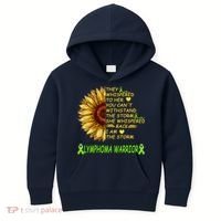 I Am The Storm Lymphoma Warrior Kids Hoodie thumb 0