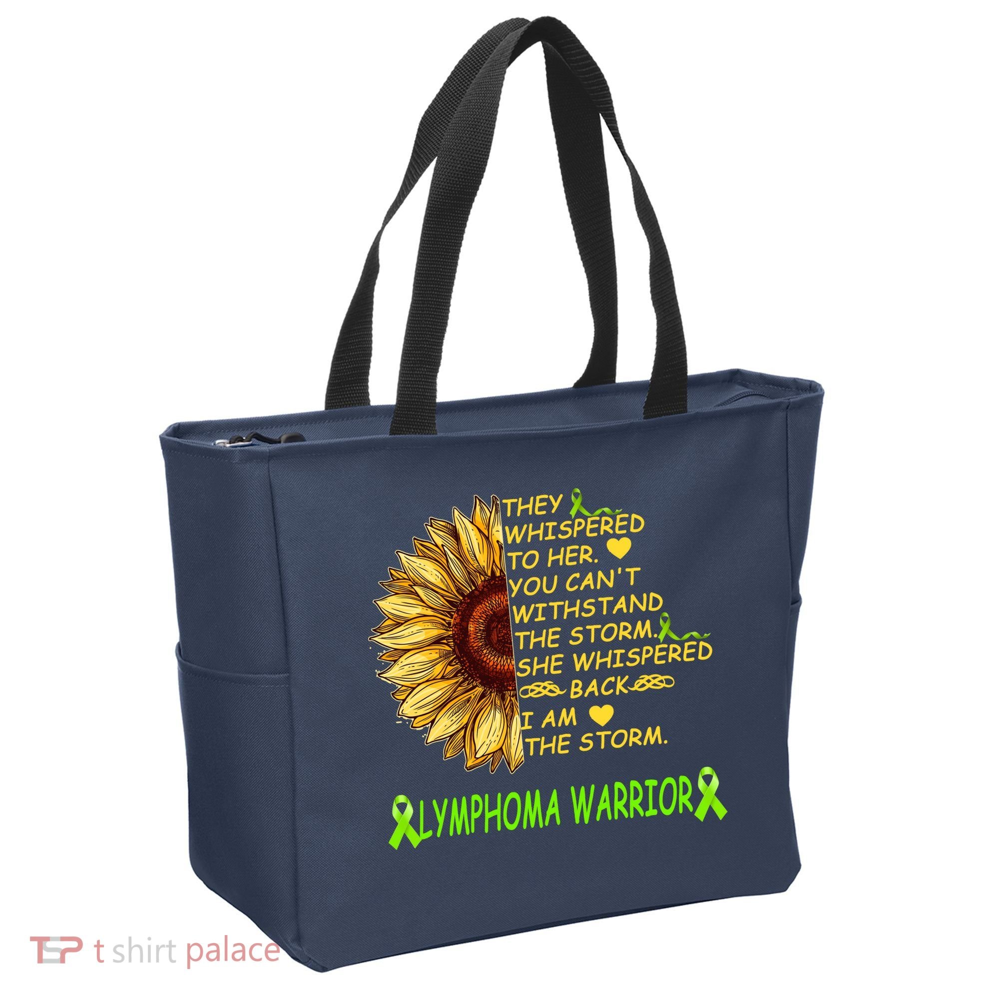 I Am The Storm Lymphoma Warrior Tote Bag