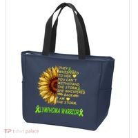 I Am The Storm Lymphoma Warrior Tote Bag thumb 3