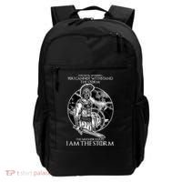 I Am The Storm Warrior Backpack thumb 0