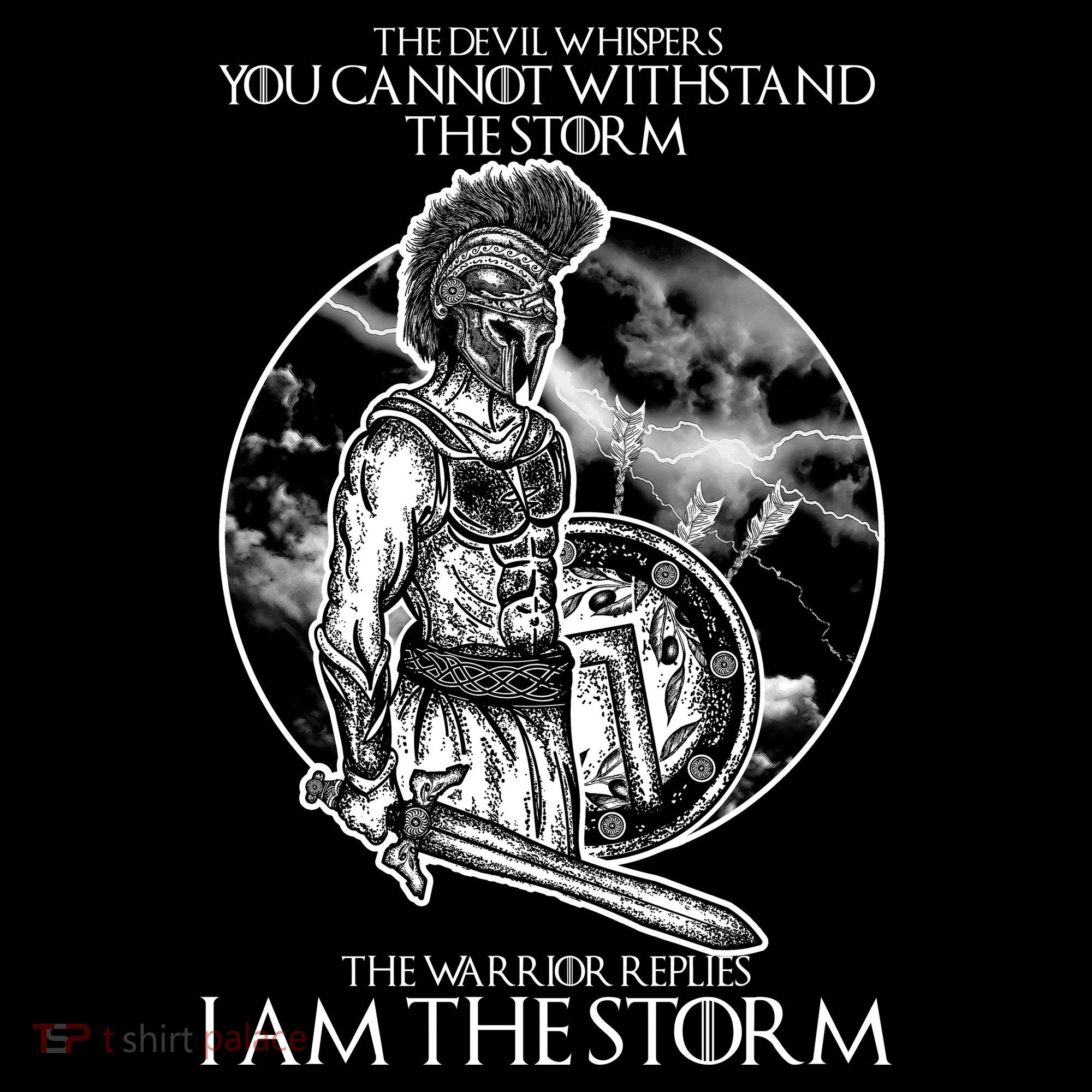 I Am The Storm Warrior Backpack
