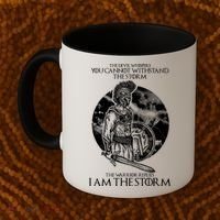 I Am The Storm Warrior Coffee Mug thumb 2