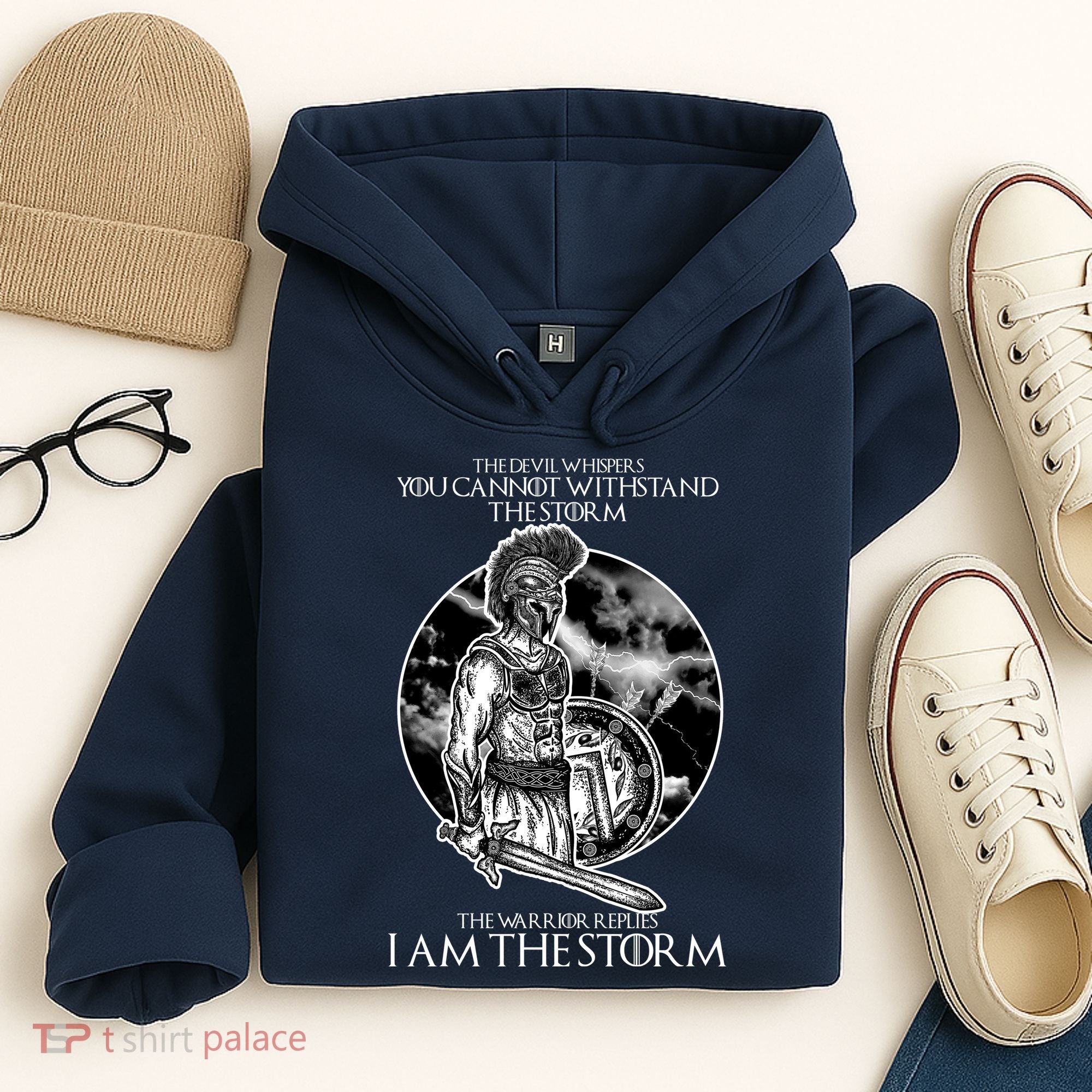 I Am The Storm Warrior Hoodie