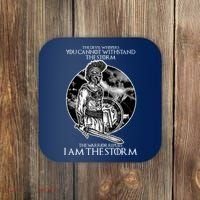 I Am The Storm Warrior Coaster thumb 0