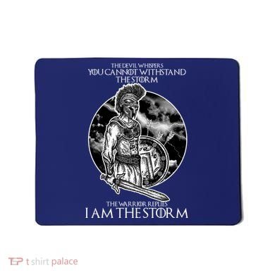 I Am The Storm Warrior Mousepad