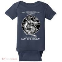 I Am The Storm Warrior Baby Bodysuit thumb 0