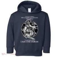 I Am The Storm Warrior Toddler Hoodie thumb 0