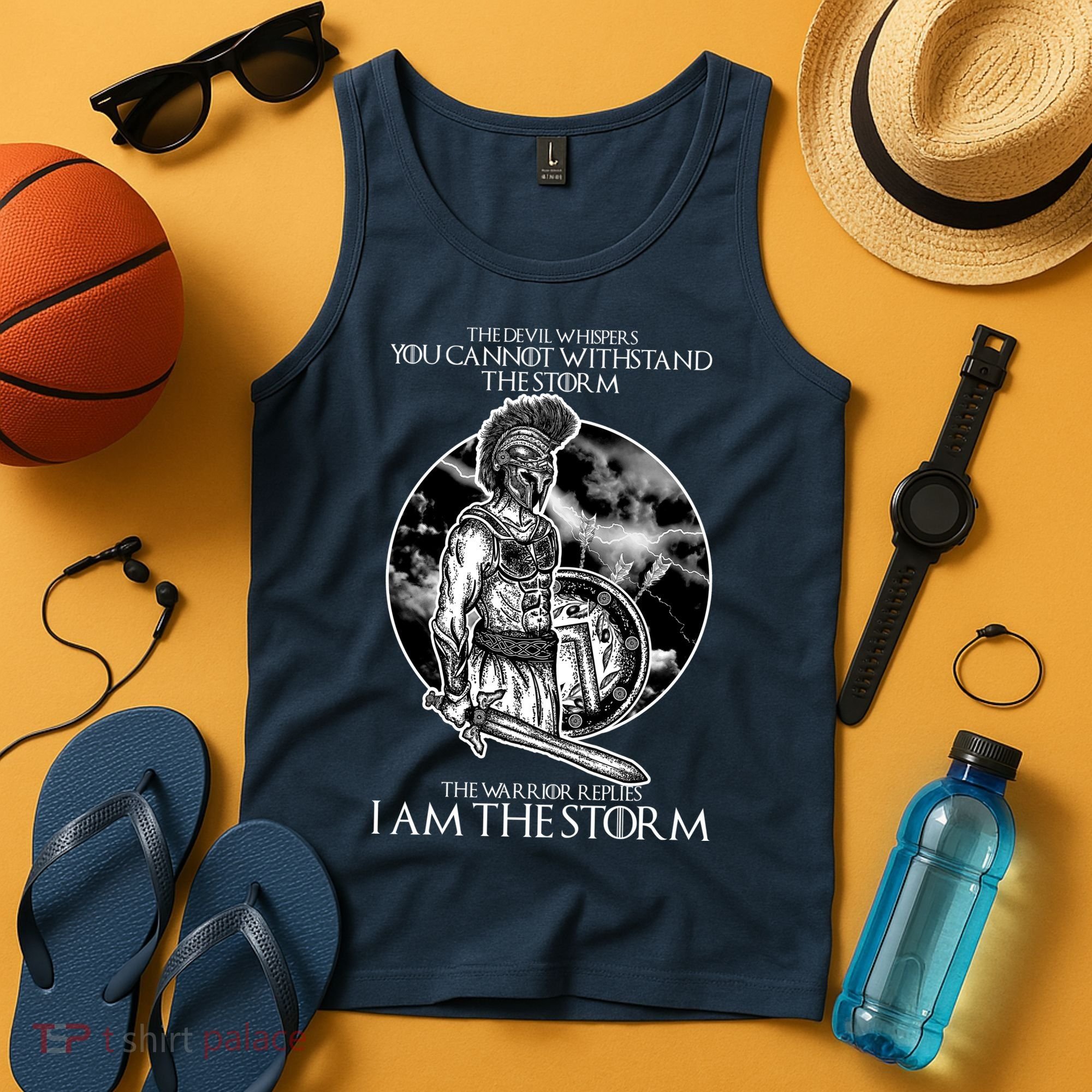 I Am The Storm Warrior Tank Top