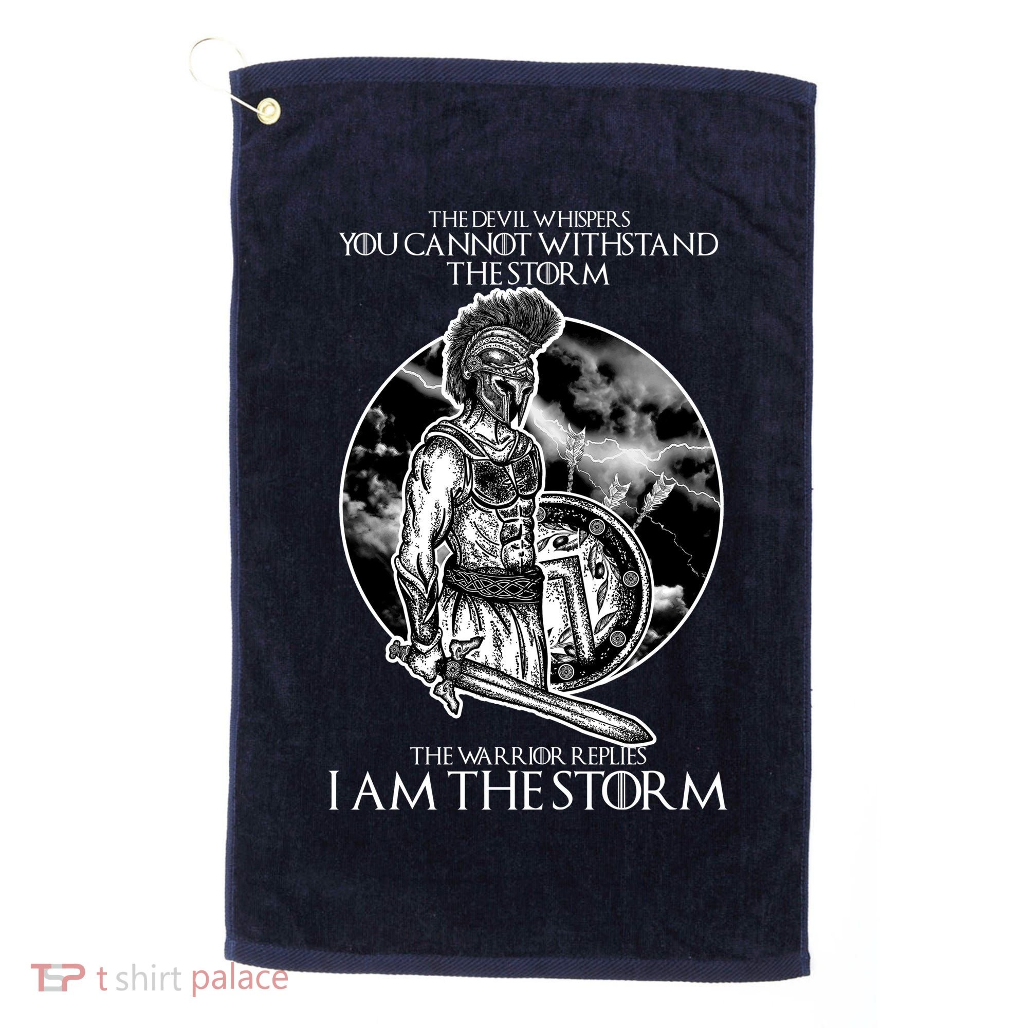 I Am The Storm Warrior Golf Towel