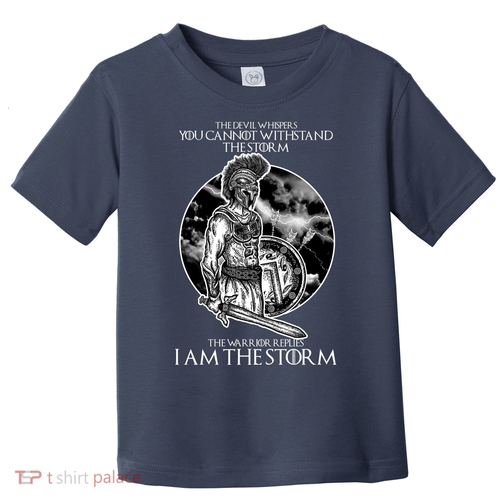 I Am The Storm Warrior Toddler T-Shirt
