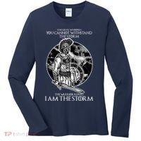 I Am The Storm Warrior Women's Long Sleeve Shirt thumb 0