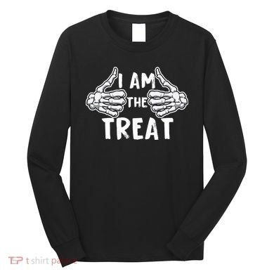 I Am The Treat Funny Halloween Long Sleeve Shirt