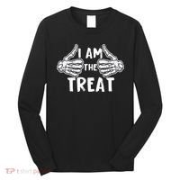 I Am The Treat Funny Halloween Long Sleeve Shirt thumb 0