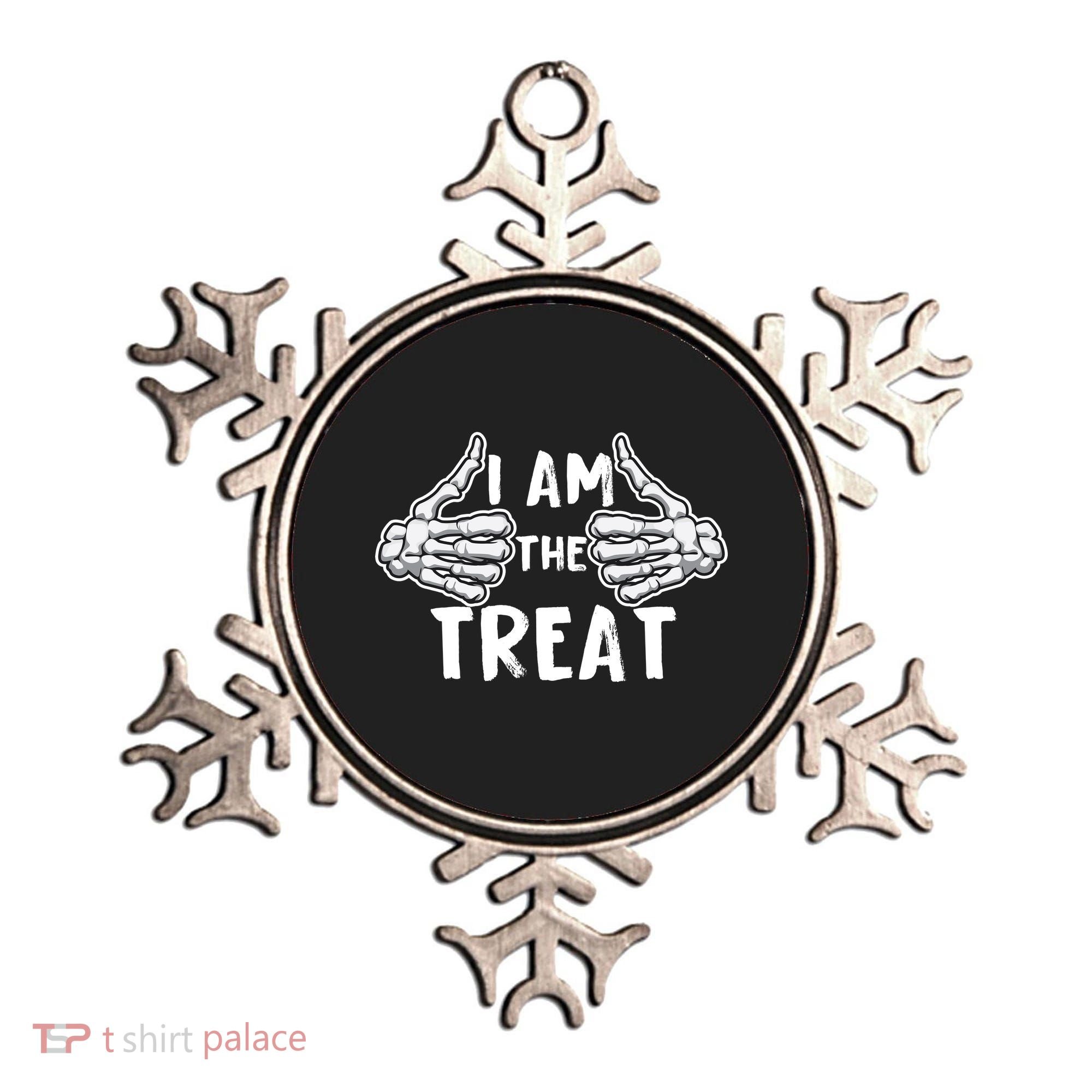 I Am The Treat Funny Halloween Ornament