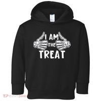 I Am The Treat Funny Halloween Toddler Hoodie thumb 0