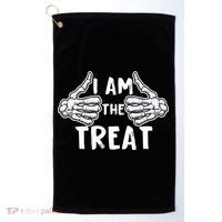 I Am The Treat Funny Halloween Golf Towel thumb 0