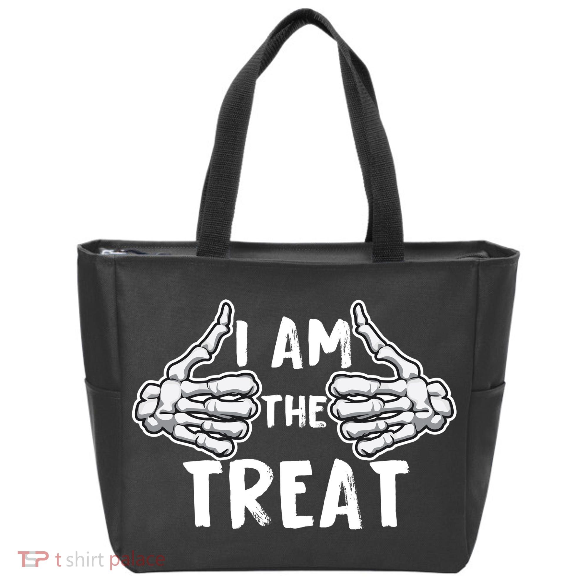 I Am The Treat Funny Halloween Tote Bag