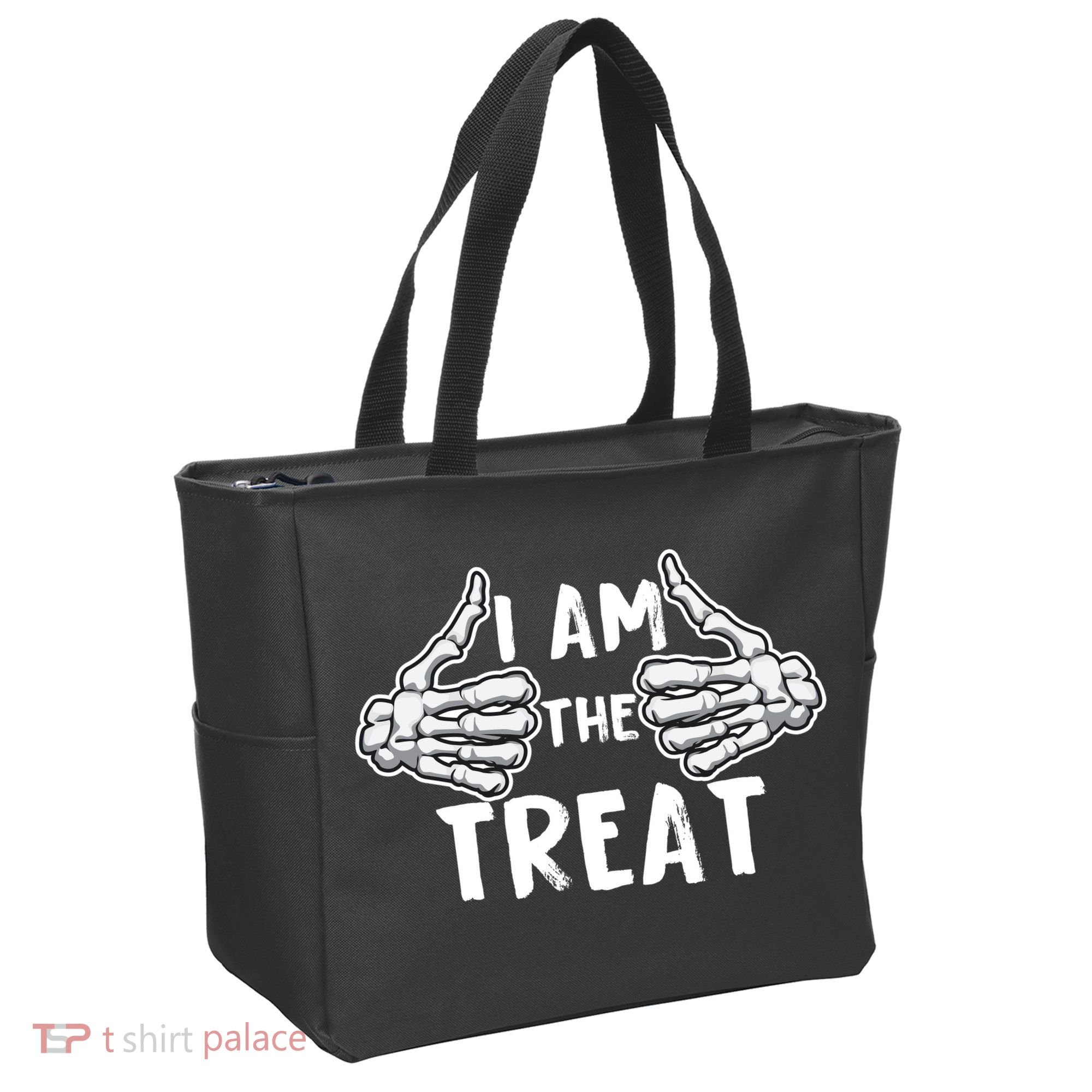 I Am The Treat Funny Halloween Tote Bag