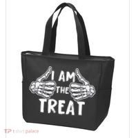 I Am The Treat Funny Halloween Tote Bag thumb 3