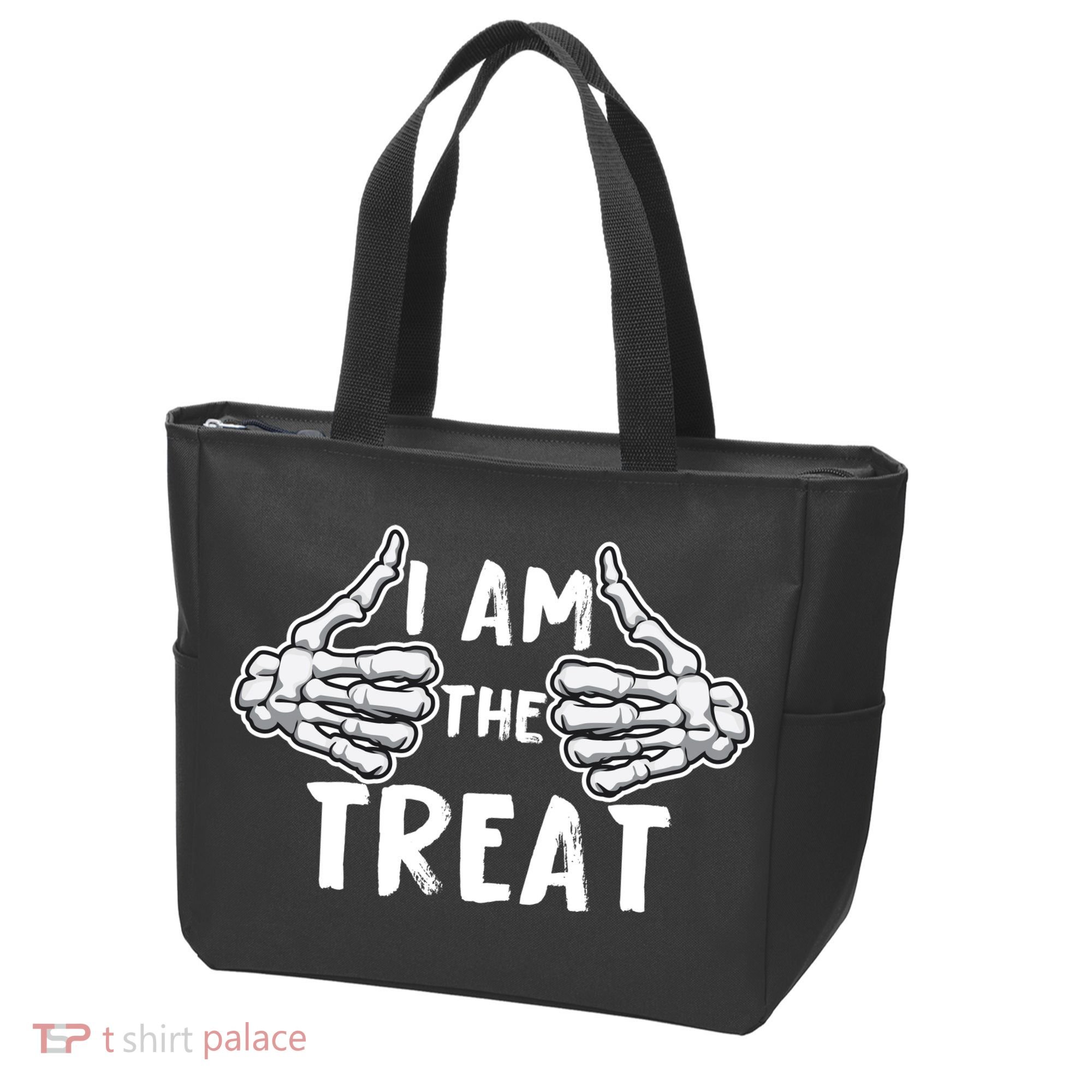 I Am The Treat Funny Halloween Tote Bag