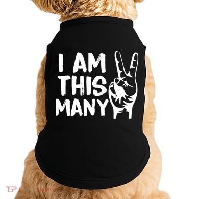 I AM This Many 2 Years Old Doggie Tank