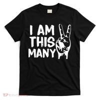 I AM This Many 2 Years Old T-Shirt thumb 0