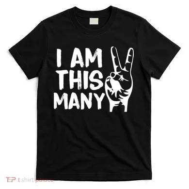 I AM This Many 2 Years Old T-Shirt