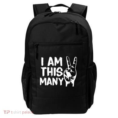 I AM This Many 2 Years Old Backpack
