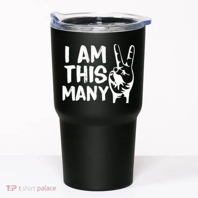 I AM This Many 2 Years Old Tumbler