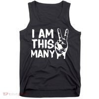 I AM This Many 2 Years Old Tank Top thumb 0