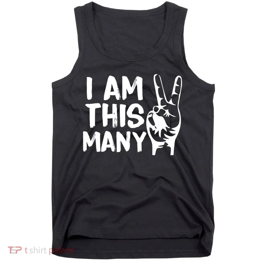 I AM This Many 2 Years Old Tank Top