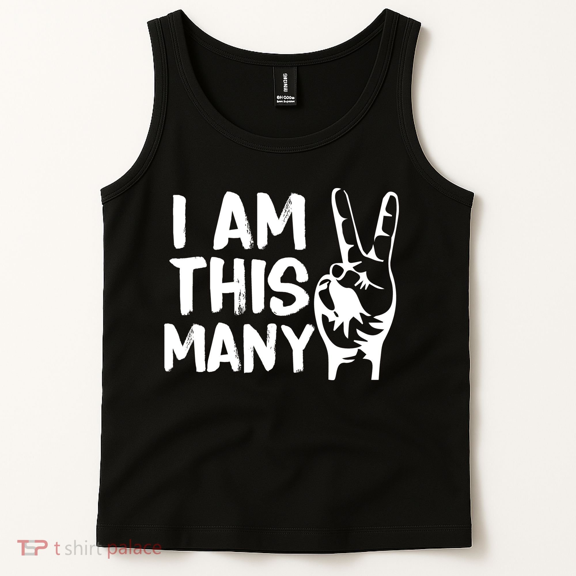 I AM This Many 2 Years Old Tank Top