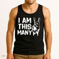I AM This Many 2 Years Old Tank Top thumb 3