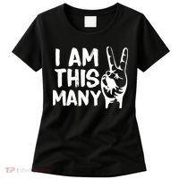 I AM This Many 2 Years Old Women's T-Shirt thumb 0